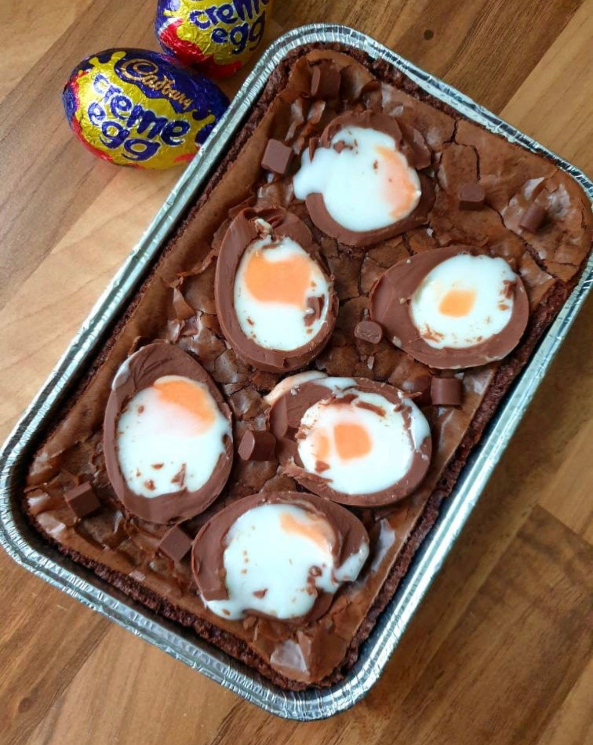 Cream Egg Brownie