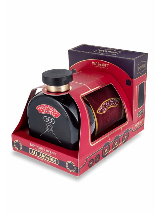 Harry Potter hogwarts express body wash & socks set