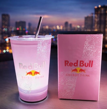 Redbull light up cups