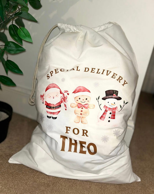 Special Delivery For…. Christmas sack