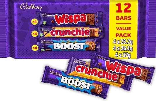 Cadbury share pack 12 bars