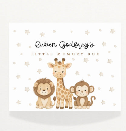 Personalised Baby Memory Box