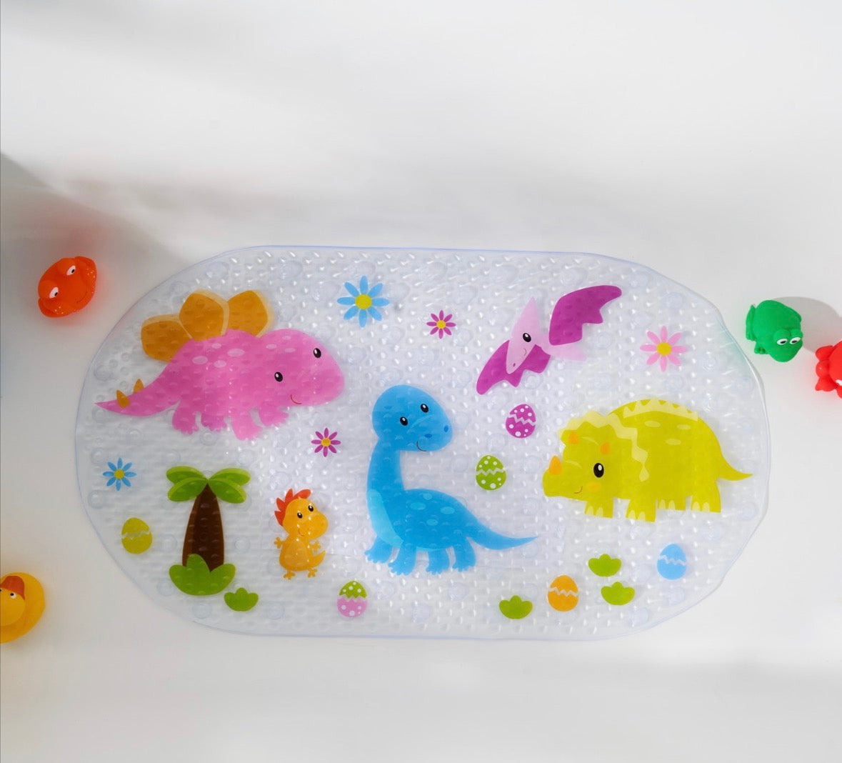 Kids Bath Mats - Clear