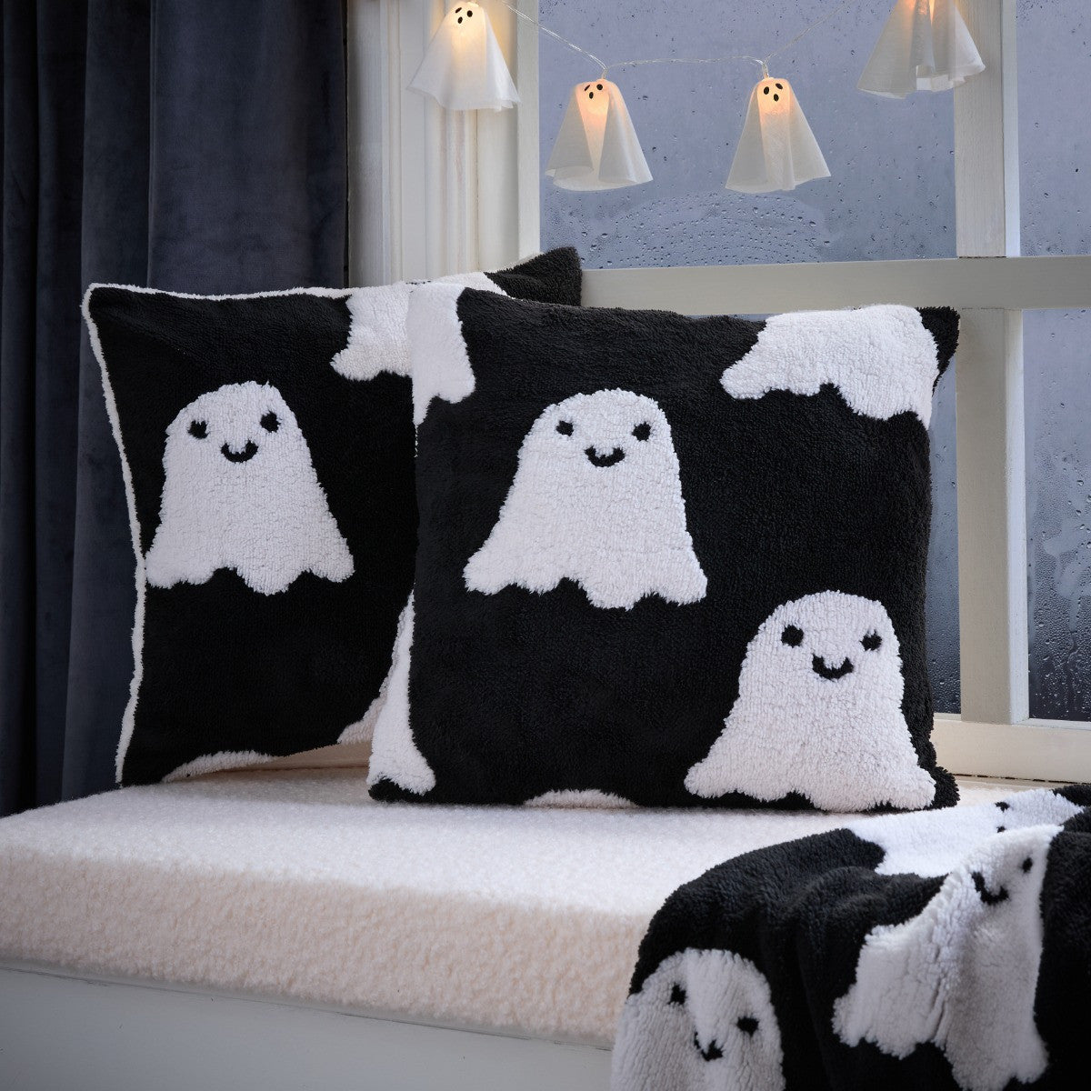 Tufted Ghost Cushion Covers - 2 pack