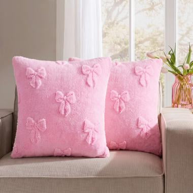 Bow cushion covers - 2 pack