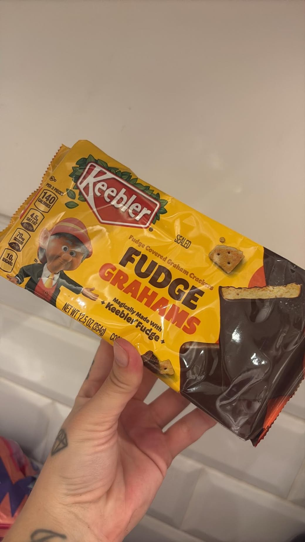 Fudge graham crackers