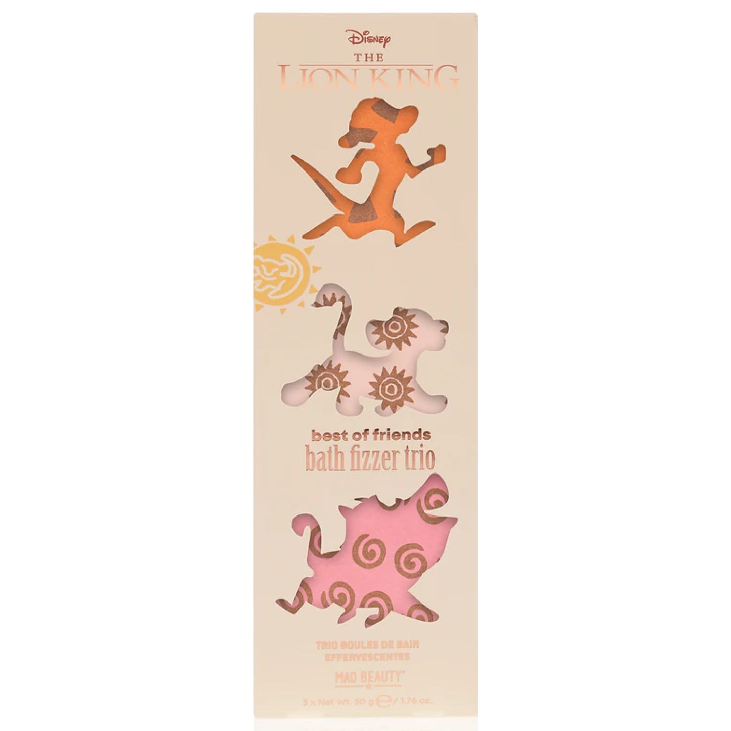 Lion king bath bomb trio