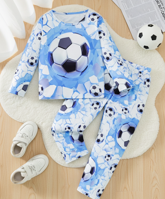 Boys 2 piece football set