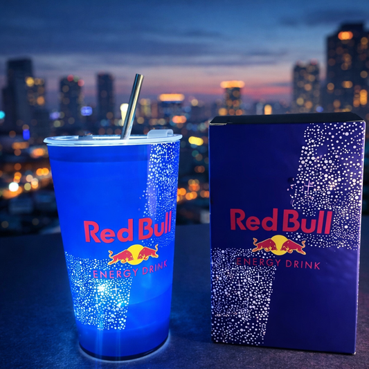 Redbull light up cups