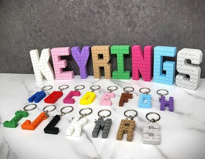 Lego Initial Keyring