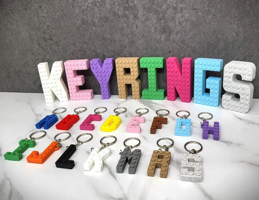Lego Initial Keyring