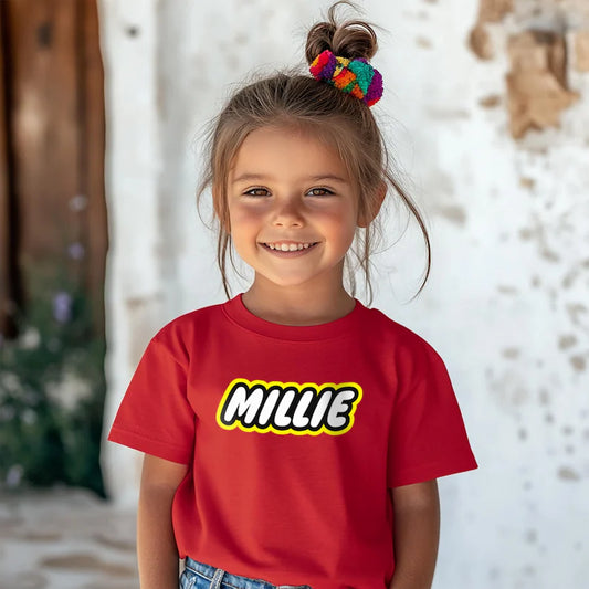 Personalised Lego Kid's T-Shirt