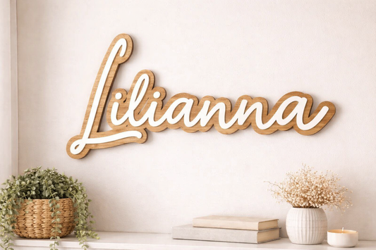 Custom Name wall plaque
