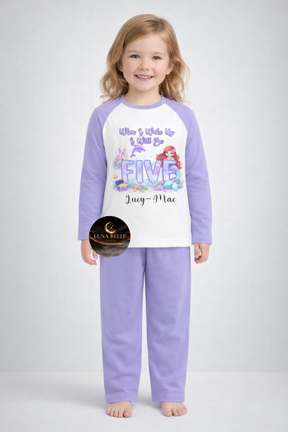 When i wake up mermaid pyjamas