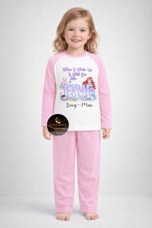 When i wake up mermaid pyjamas