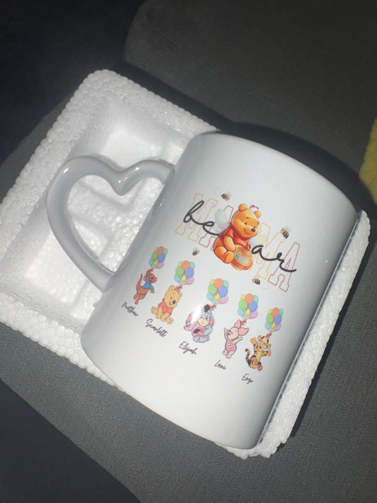 Personalised Winnie Mama bear mug - Luna Belle EXCLUSIVE