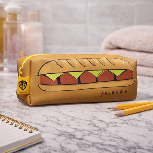 Friends Joey's sandwich toiletry bag