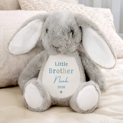 Personalised little sibling bunny