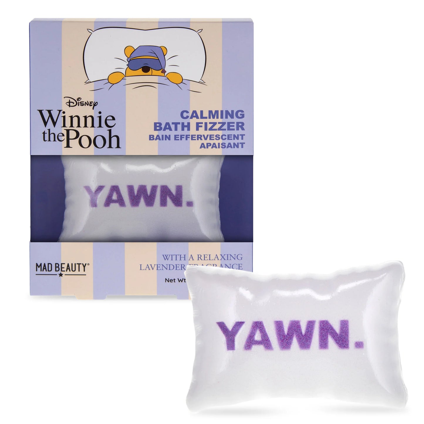 Winnie the pooh "yawn" bath fizzer
