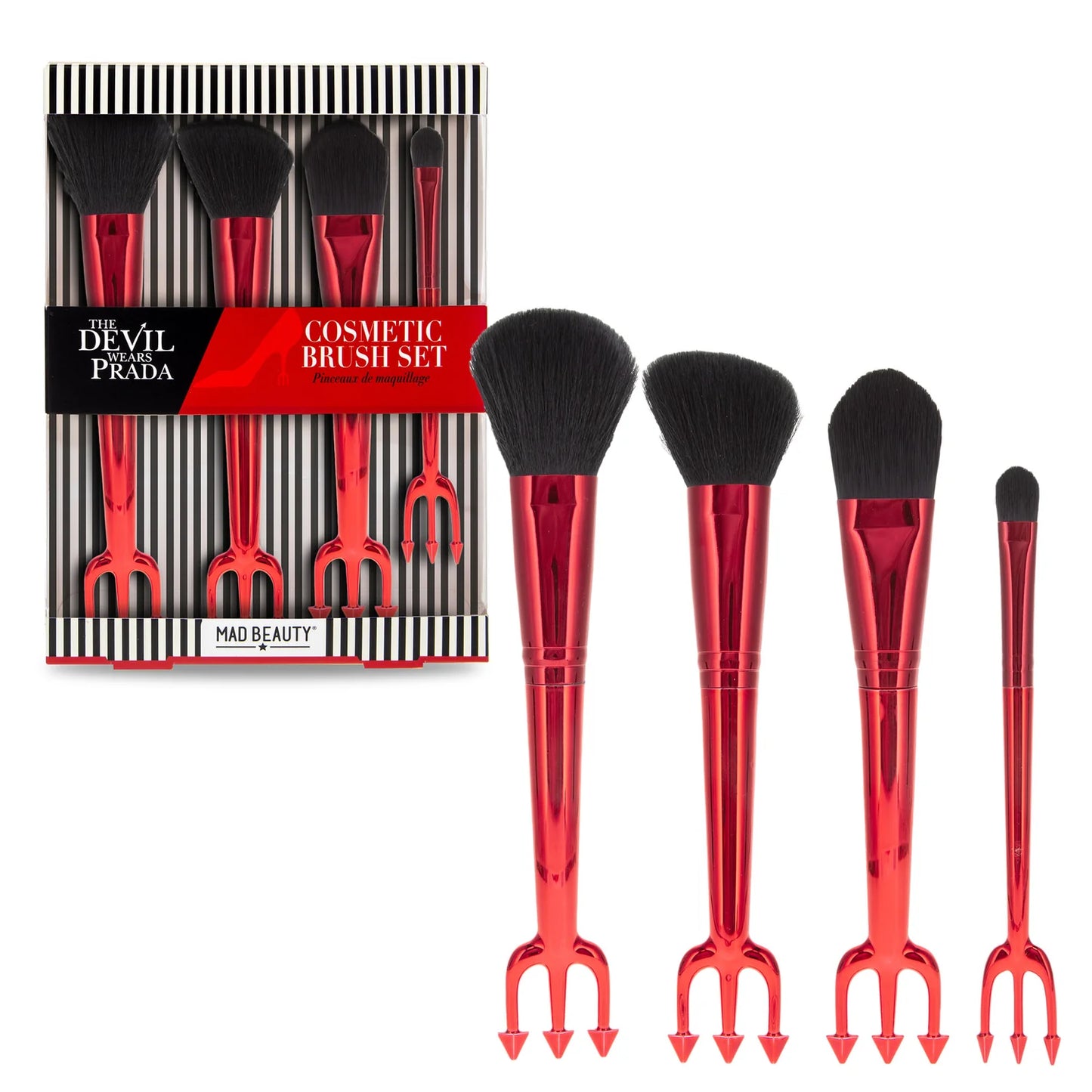 The devil wears prada makeup brush set