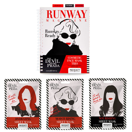 The devil wears prada sheetmask trio