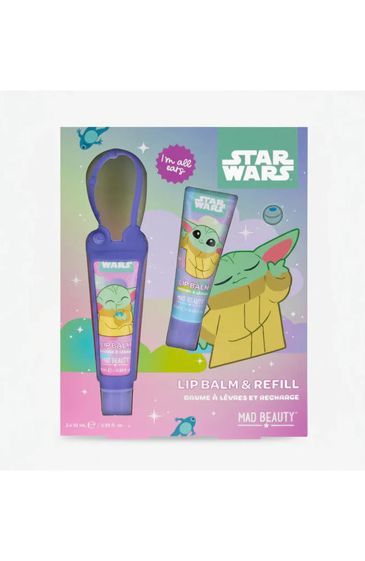 Star wars grogu lip balm & refill set