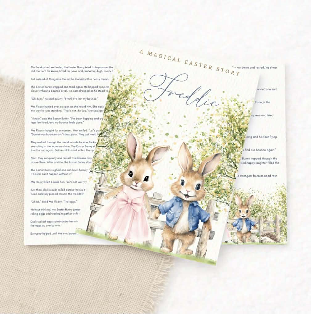 Personalised Easter booklet