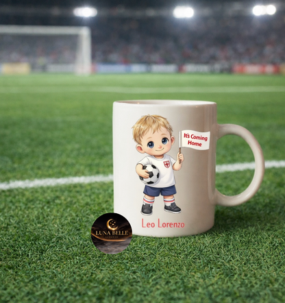 Personalised football bundle mug & shirt - TESTER ONLY