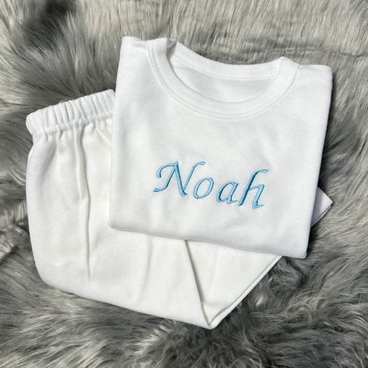 Personalised infant pyjamas