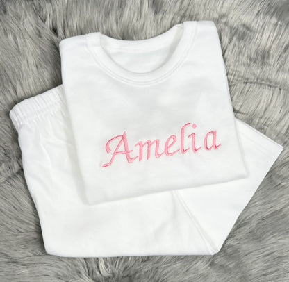 Personalised infant pyjamas