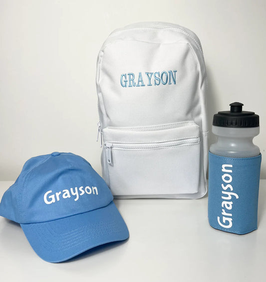Personalised Holiday Backpack Bundle