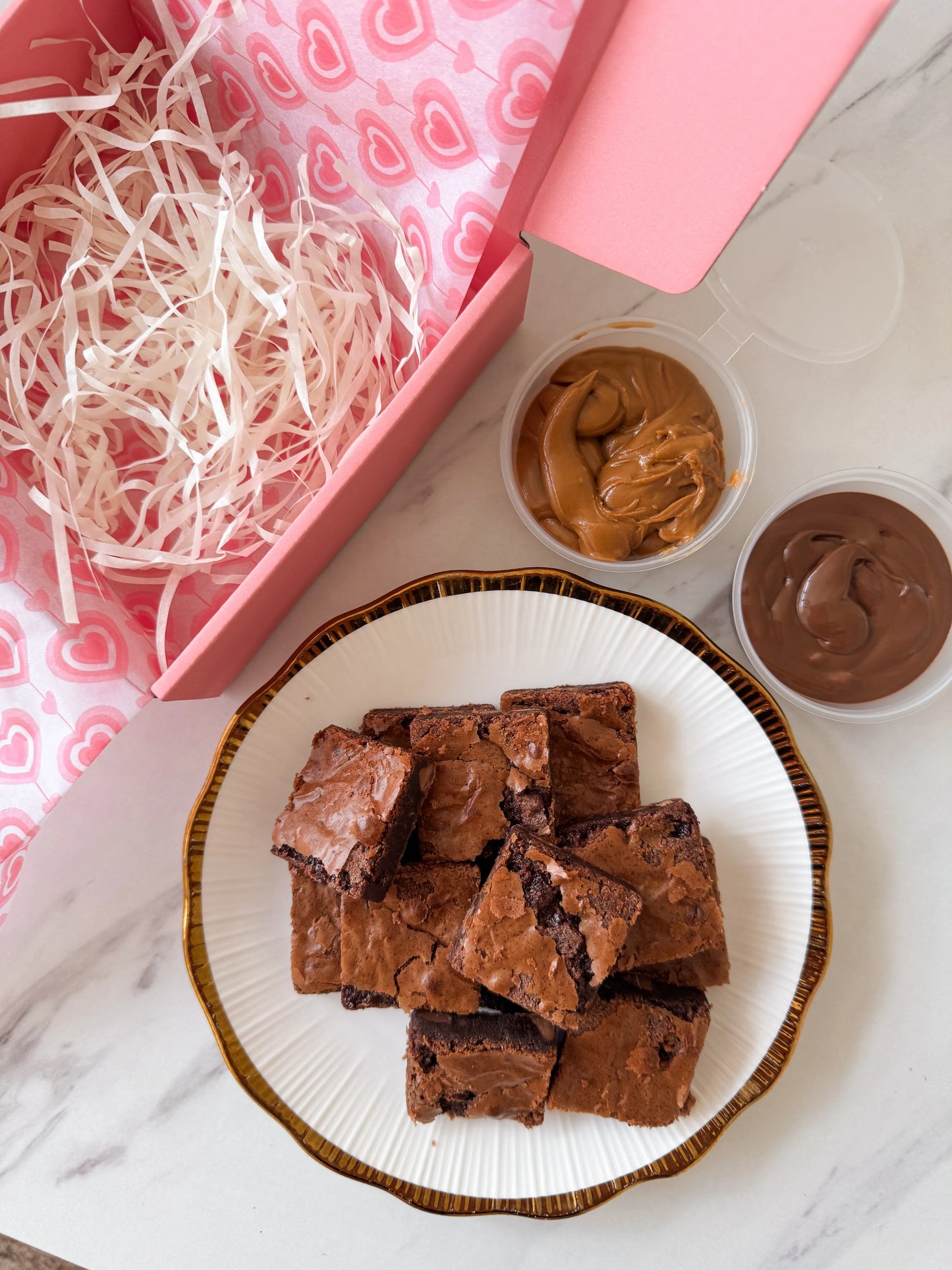 brownie dipping box