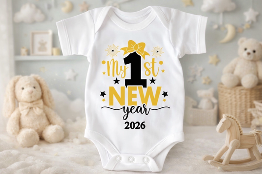 1st New Year Baby Gown