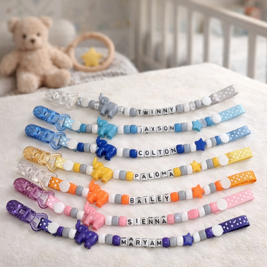 Personalised Dummy Clip