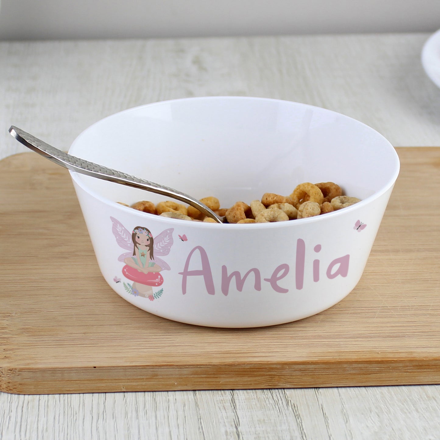 Personalised Fairy Cereal Bowl