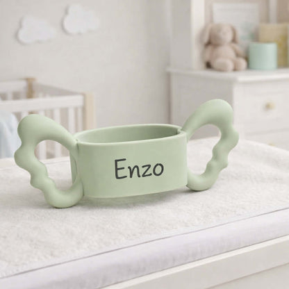 Personalised Silicone Baby Bottle Holders
