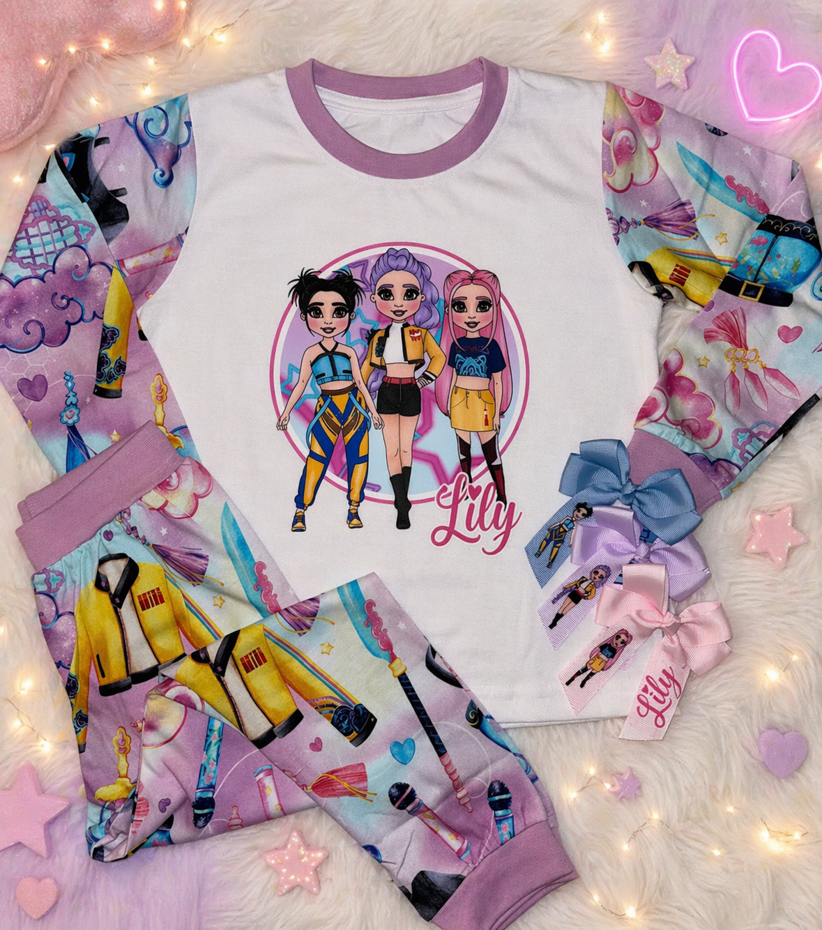 Kpop dh personalised pyjamas