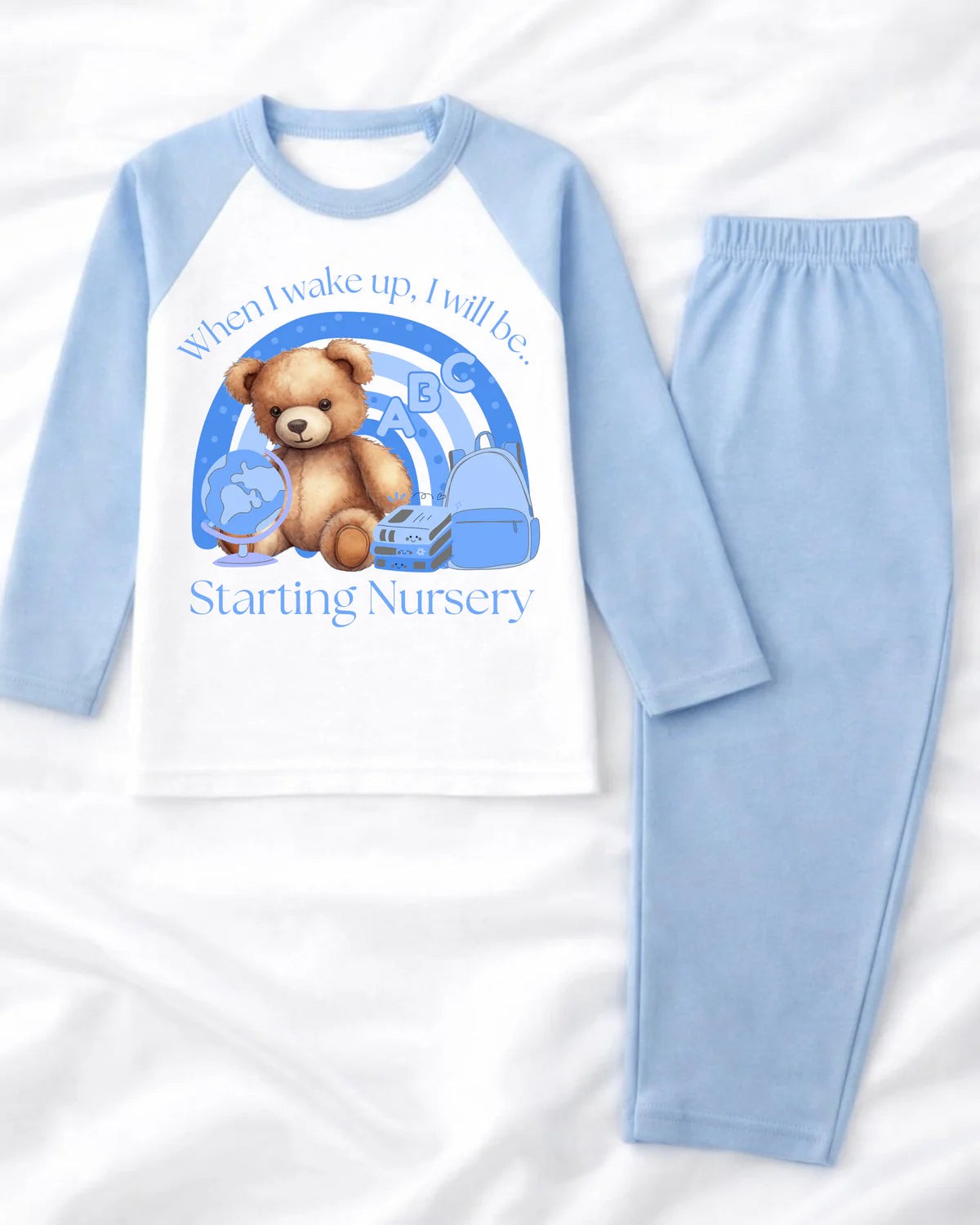 Personalised When I wake up i will be starting school/nursery