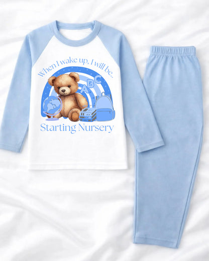 Personalised When I wake up i will be starting school/nursery