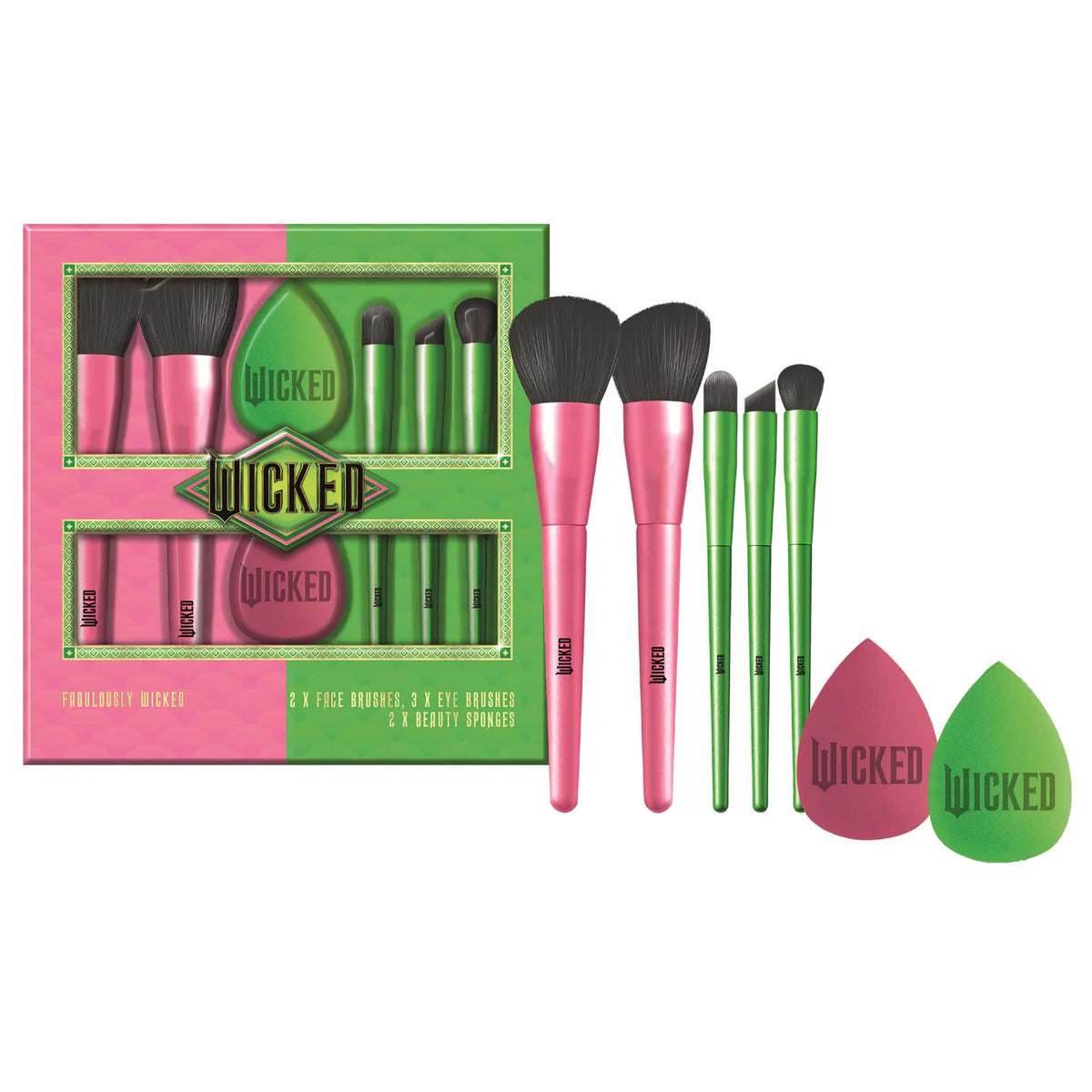 wicked brush & beauty blender set