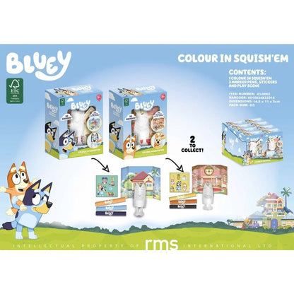 bluey colour in squishem