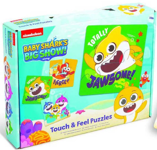 Baby Shark Touch & Feel Puzzles 3 Pack