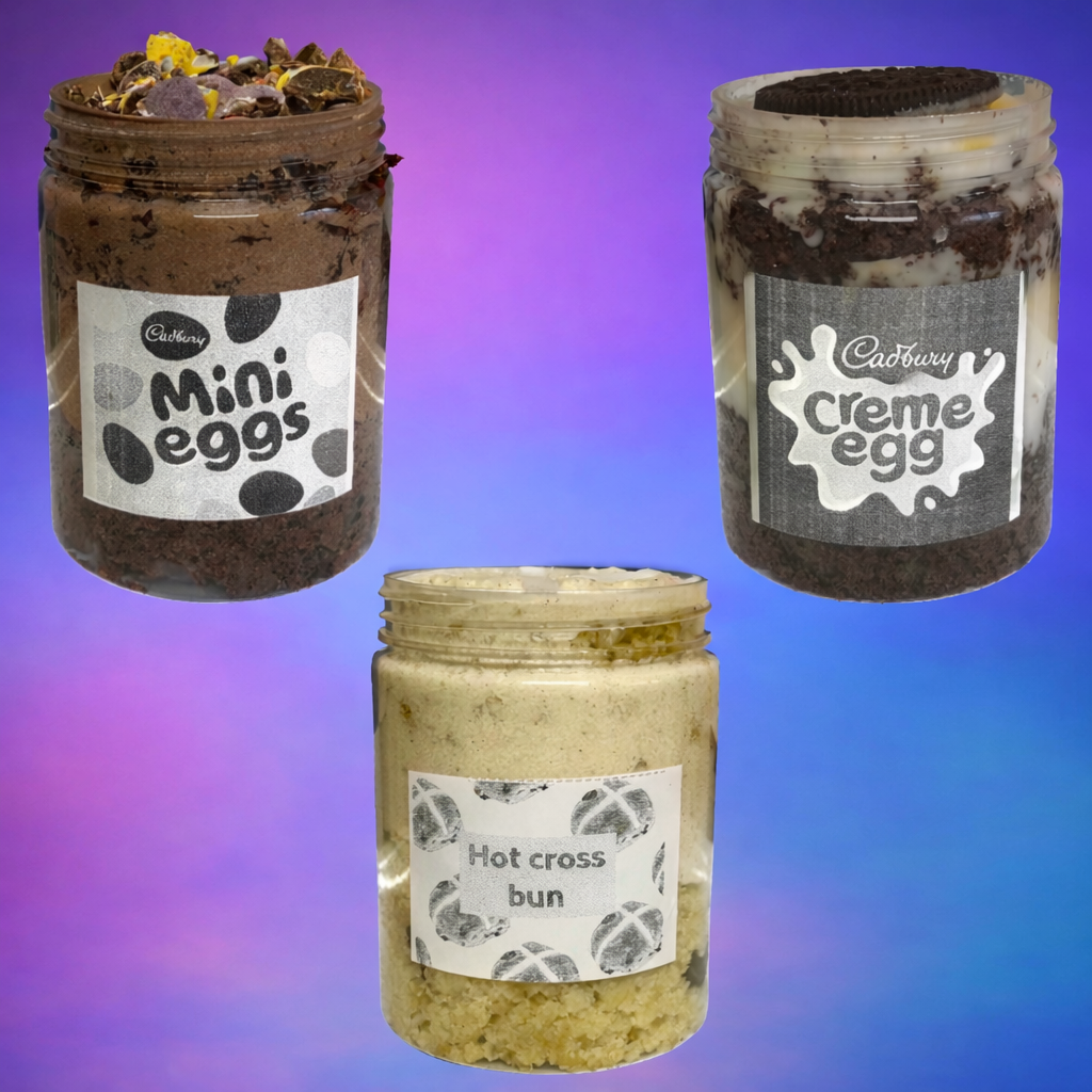3 x Mini Cake Jars