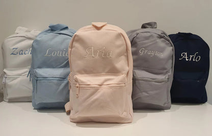 Personalised Children's Embroidered Backpack