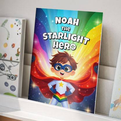 Personalised Kids Starlight hero bedtime storybook