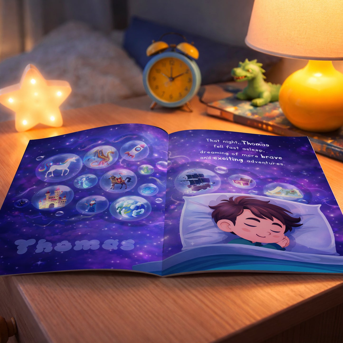 Personalised Kids Starlight hero bedtime storybook