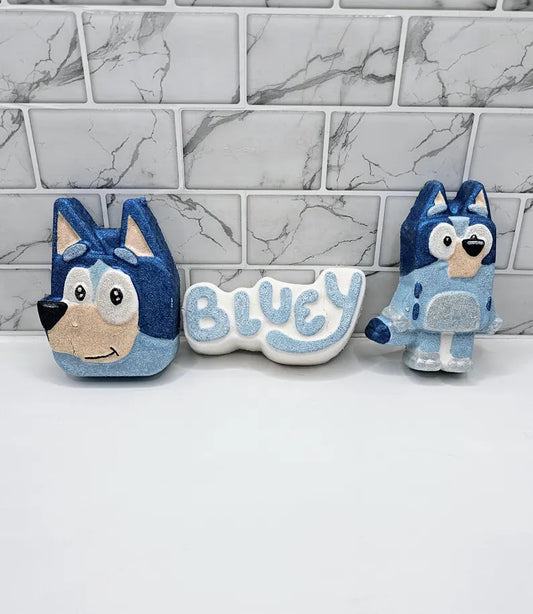 Bluey Bath Bombs