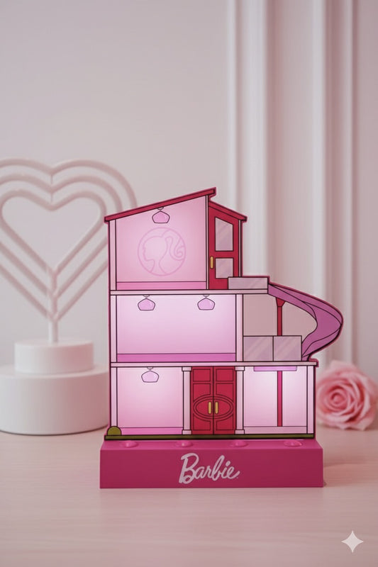 Barbie Dreamhouse Light with stickers