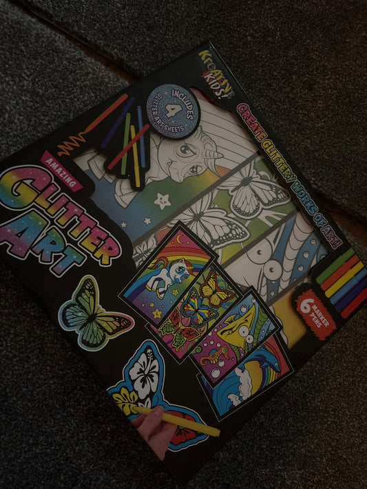 Glitter art set