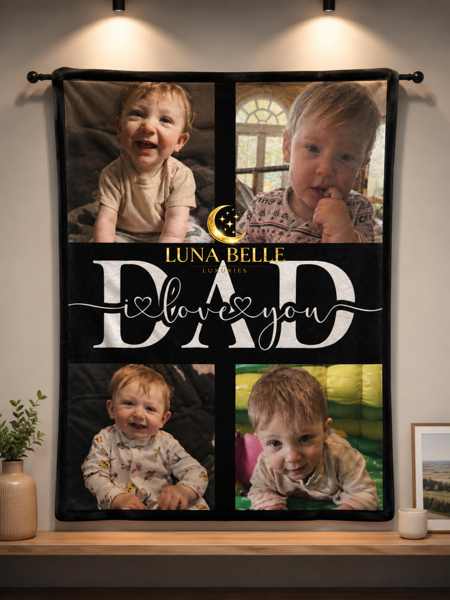 Fathers day blanket